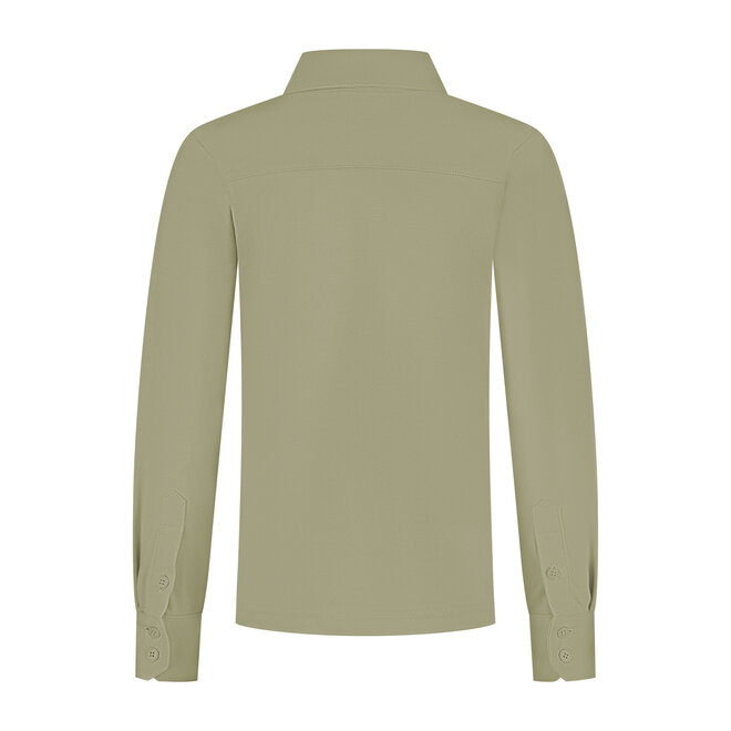 Poloshirt Jos olijfgroen
