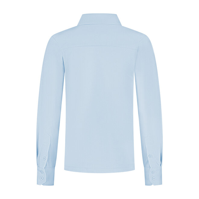 Poloshirt Jos lichtblauw
