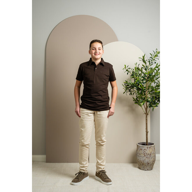 Broek Frank naturel