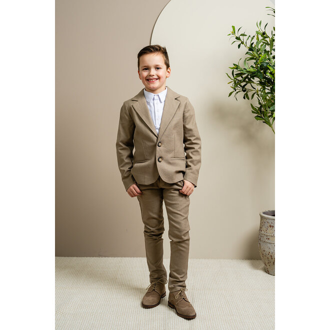 Broek Frank lichtbruin