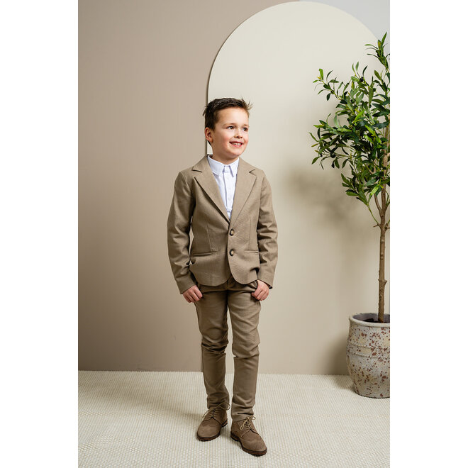 Broek Frank lichtbruin