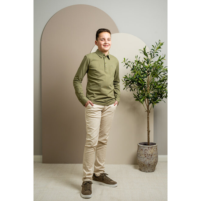 Broek Frank naturel