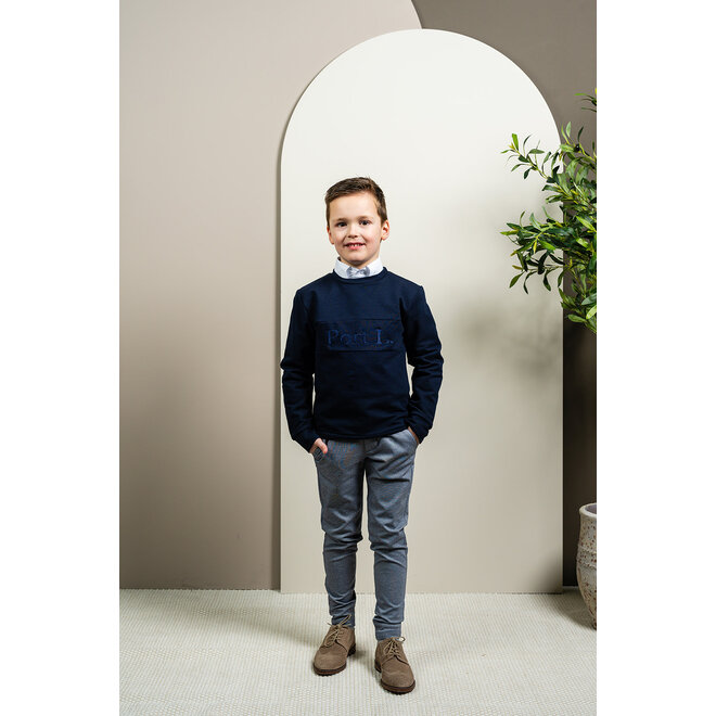 Broek Boris blauw