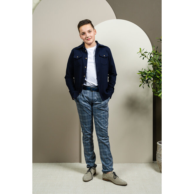 Overshirt Rens donkerblauw