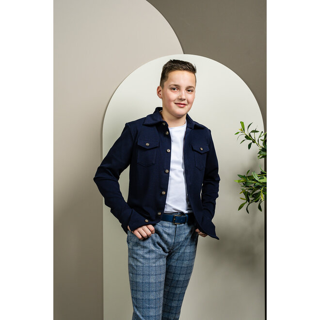 Overshirt Rens donkerblauw