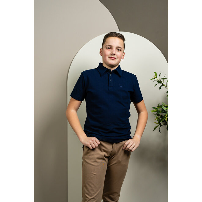 Polo Hans donkerblauw