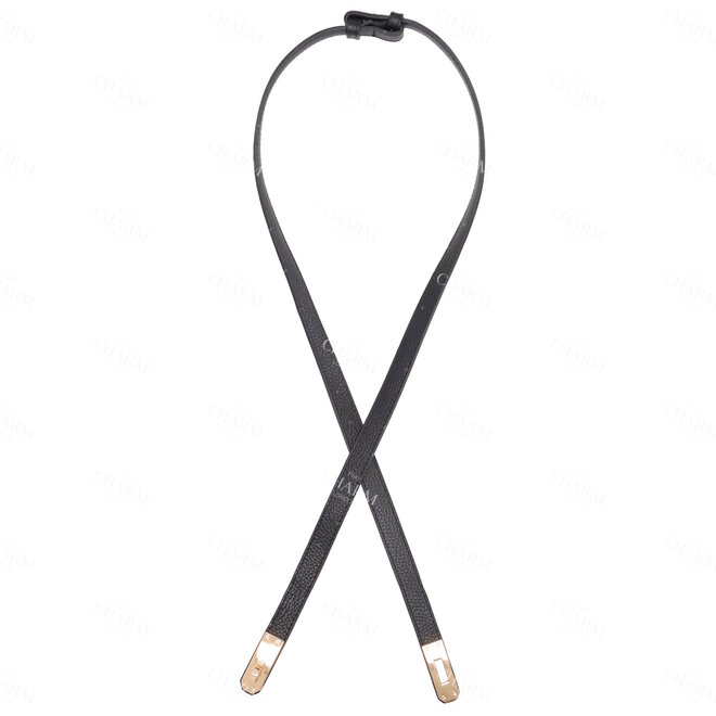 Damesriem 25040001 zwart