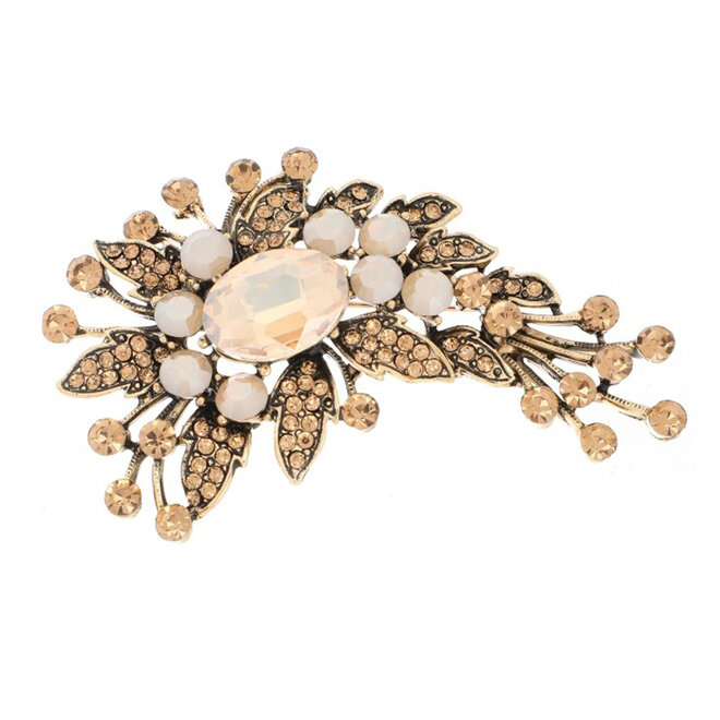 Broche OCH17502 champagne Eloise