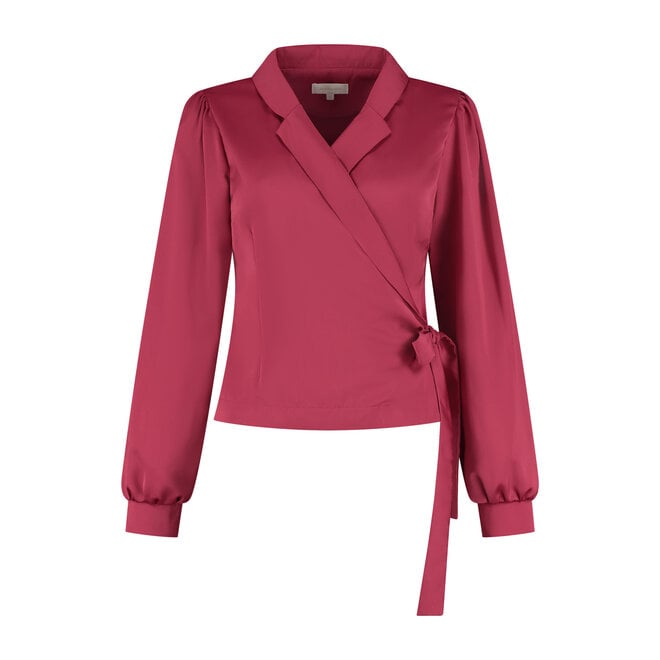 Wikkeltop Irene cerise