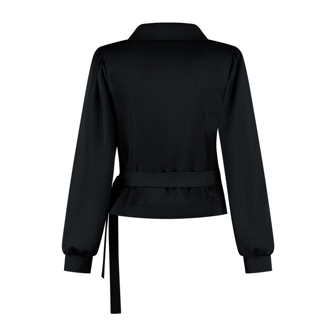 Wikkeltop Irene zwart