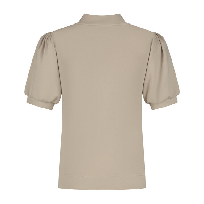 Shirt Julia donkerzand