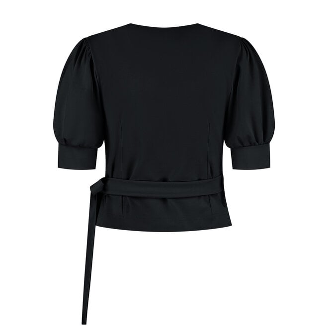 Wikkeltop Frosien zwart