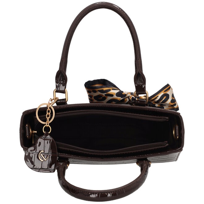 Handtas W01384097 donkerbruin