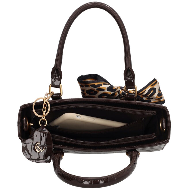 Handtas W01384097 donkerbruin