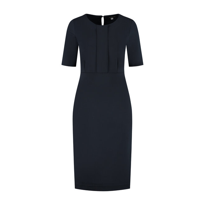 Jurk Anneke donkerblauw