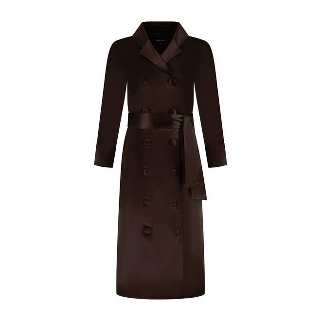 Jurk Janske donkerbruin