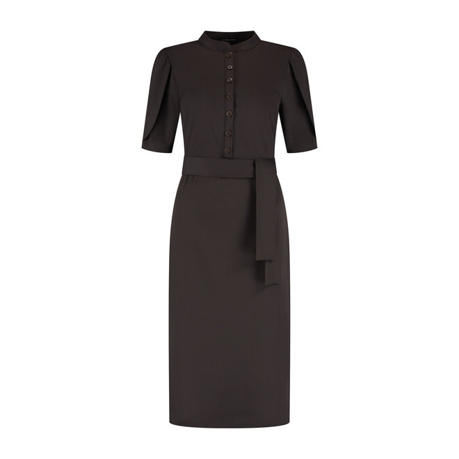 Jurk Didy donkerbruin