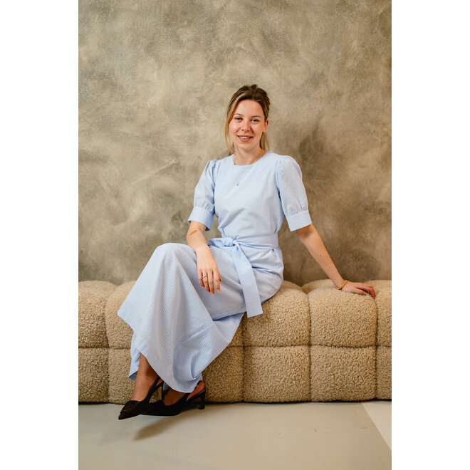 Jurk Elga lichtblauw