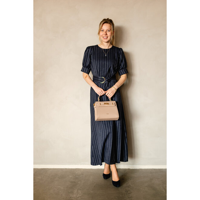 Jurk Erika donkerblauw