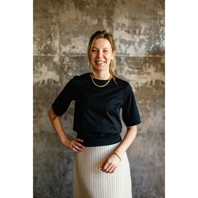 Top Lieneke zwart