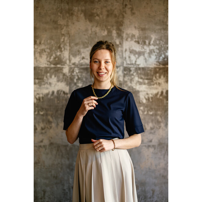 Top Lieneke donkerblauw