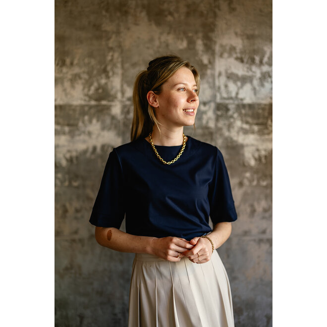 Top Lieneke donkerblauw