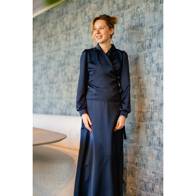 Rok Lucia donkerblauw