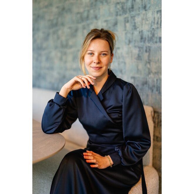 Wikkeltop Irene donkerblauw