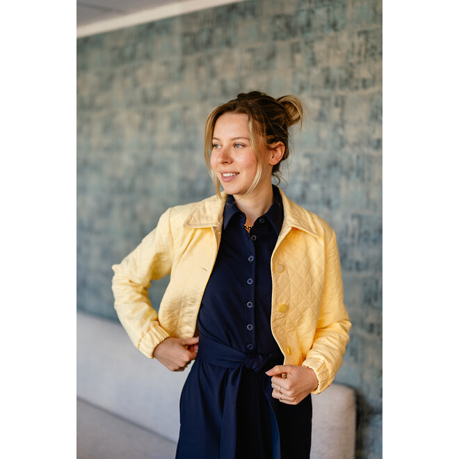 Jurk Floor donkerblauw