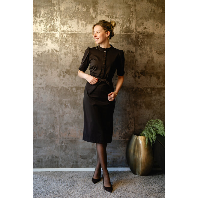 Jurk Didy donkerbruin