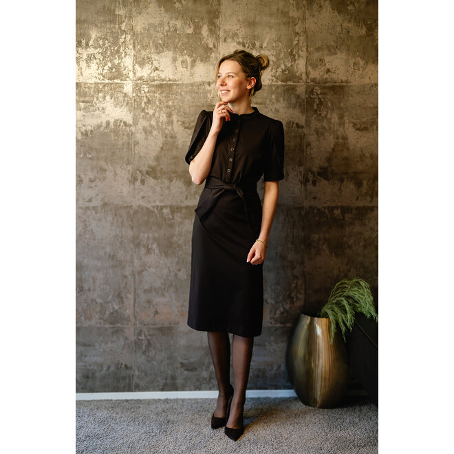 Jurk Didy donkerbruin