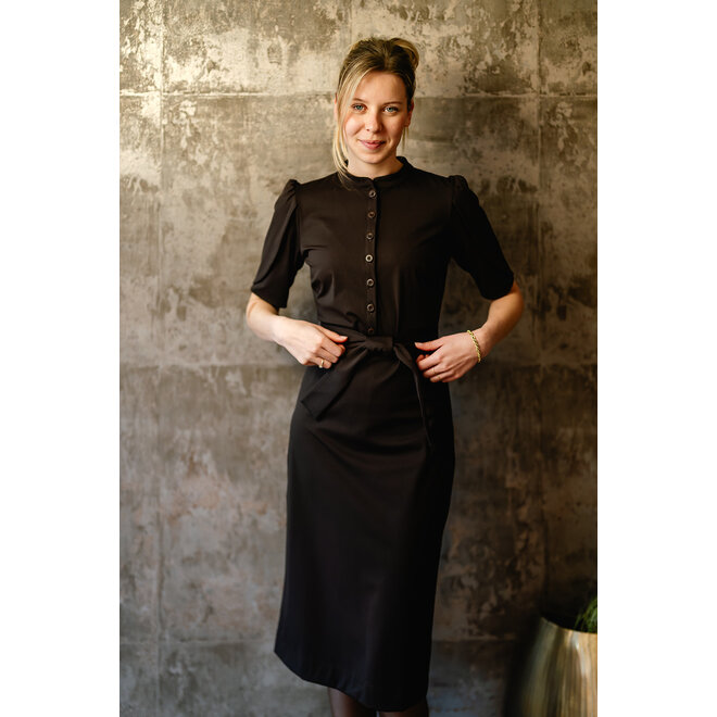 Jurk Didy donkerbruin