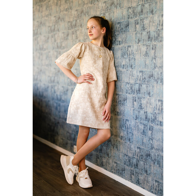 Jurk Lotje zand
