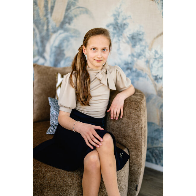 Shirt Julia donkerzand