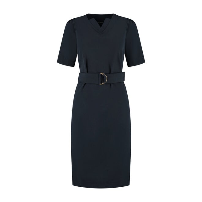 Jurk Sofie donkerblauw