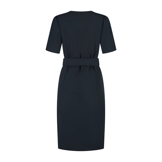 Jurk Sofie donkerblauw