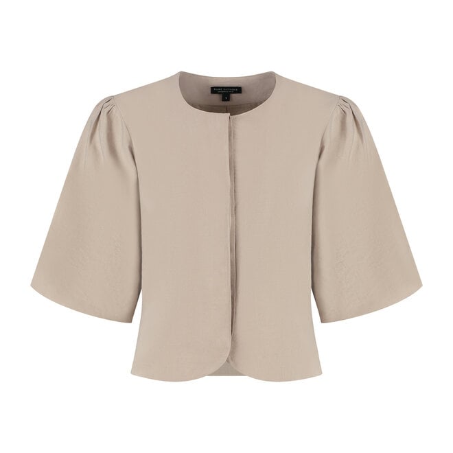 Blouse Aniek donkerzand