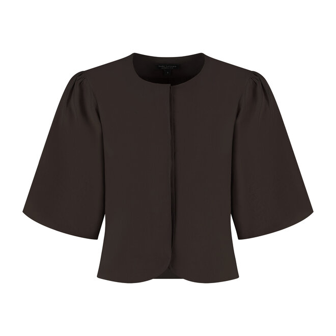 Blouse Aniek donkerbruin