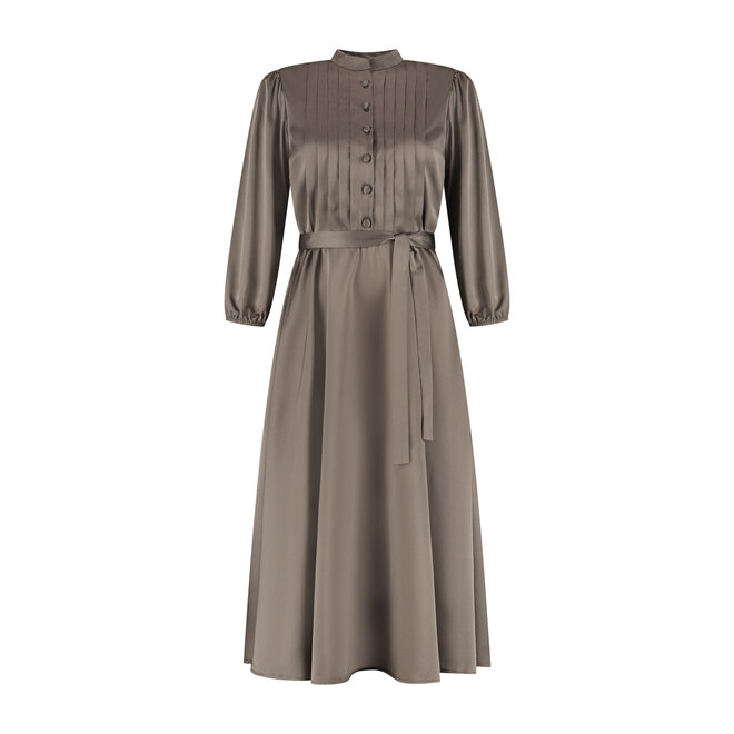 Jurk Tara taupe