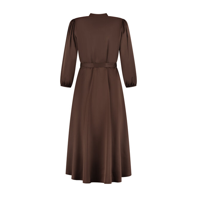 Jurk Tara donkerbruin