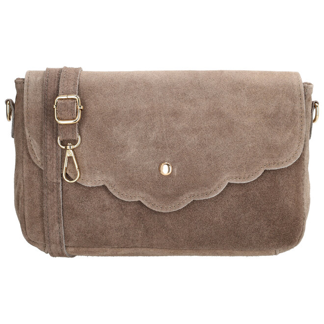 Schoudertas L723119 donkertaupe