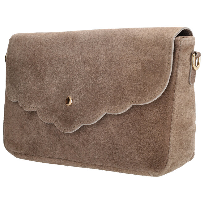 Schoudertas L723119 donkertaupe