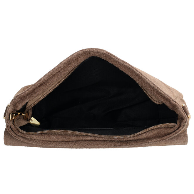 Schoudertas L723119 donkertaupe