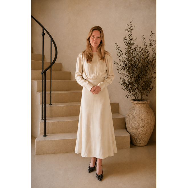 Jurk Maïra vanille