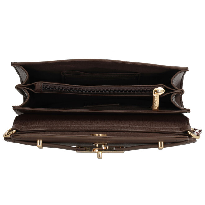 Schoudertas W01438097 donkerbruin