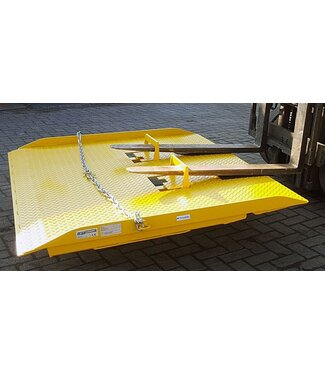 Container oprijplaat zwevend model