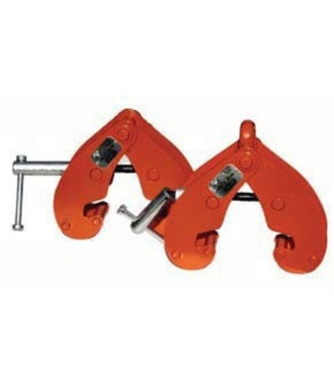 Balkenklem met ophangas