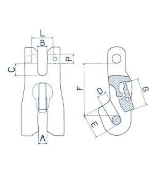 Cartec veiligheids inkortklauw grade 80