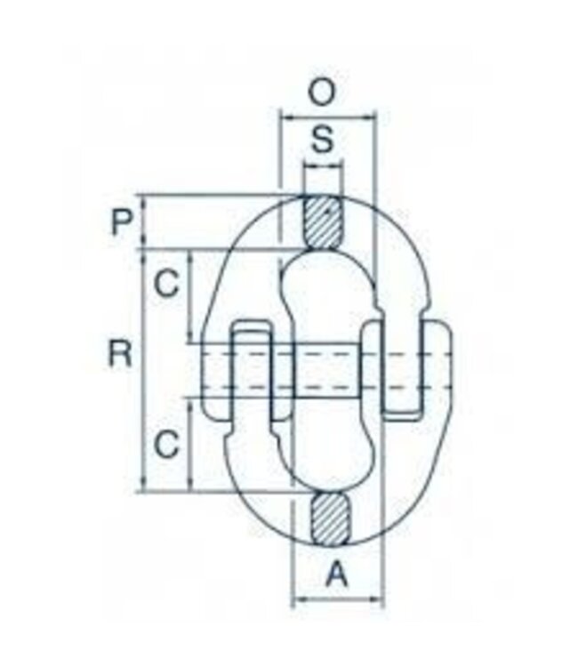 Cartec verbindingsschalm grade 100