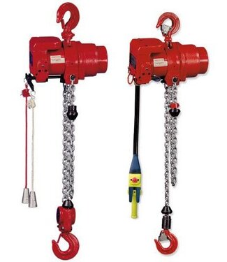 Red rooster Pneumatische kettingtakel MINI